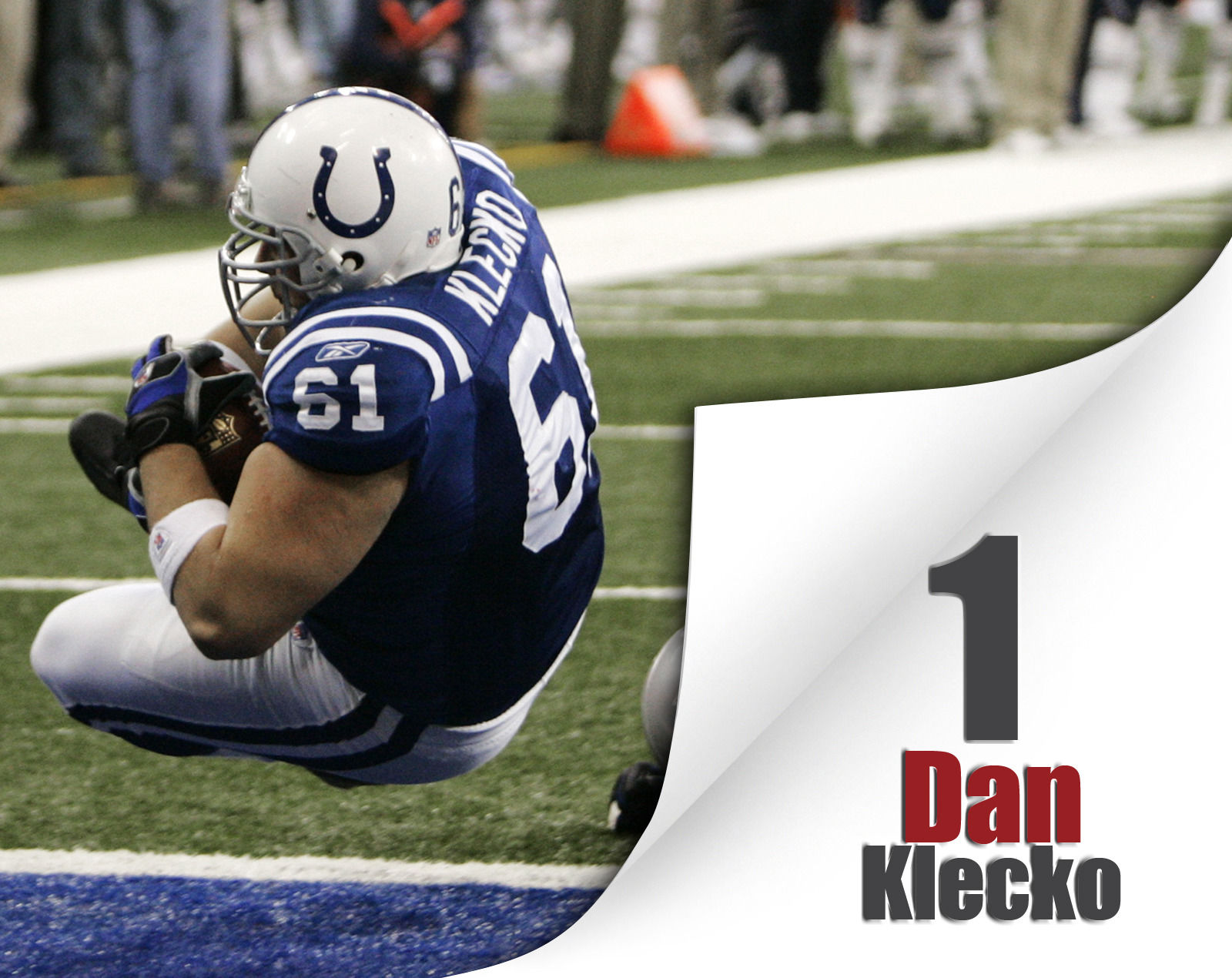 Touchdown catches by Peyton Manning's receivers